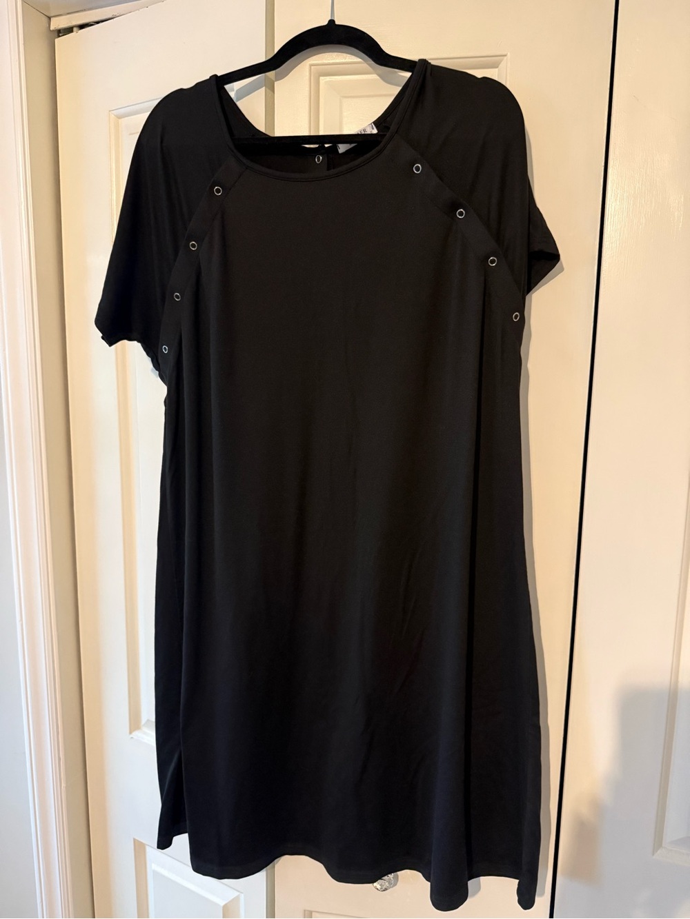 Black Labor and Delivery Hospital Gown